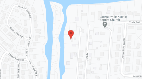 Map of the neighborhood around Some Place Like Home Inc