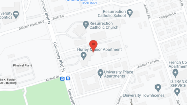 Hurley Manor Apartment in google map