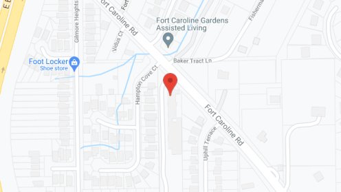 Map of the neighborhood around Autumn Retirement Ctr