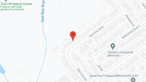 Map of the neighborhood around Some Place Like Home
