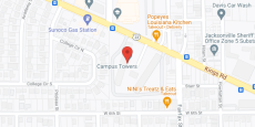 Campus Towers in google map