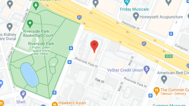 Riverside Park Apartments in google map