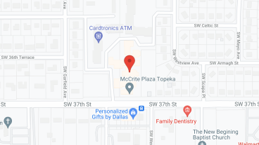 McCrite Plaza Topeka in google map