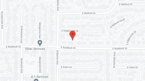 Map of the neighborhood around Park View Place