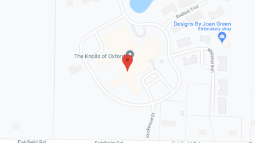 The Knolls of Oxford, a CCRC in google map
