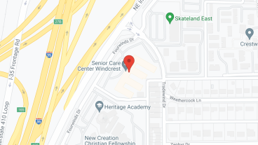Windcrest Nursing and Rehabilitation in google map