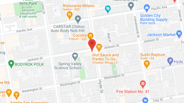 Coterie Cathedral Hill in google map