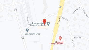 Dominion of Anderson in google map