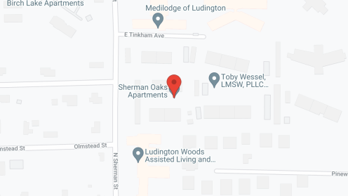 Map of the neighborhood around Sherman Oaks Manor