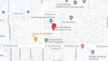 DeLand Manor Assisted Living in google map