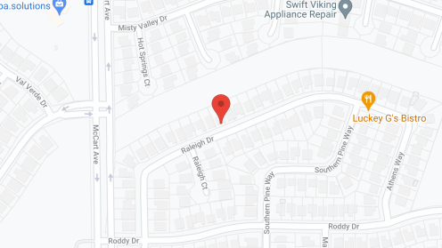 Map of the neighborhood around Solea Tavolo Park