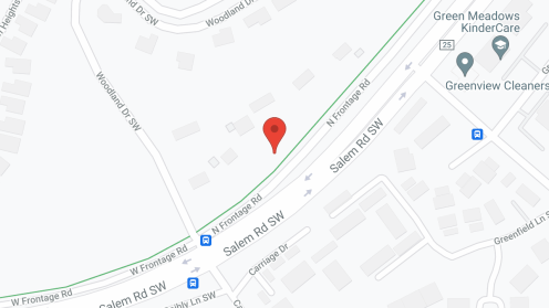 Map of the neighborhood around Cascade Creek Memory Care