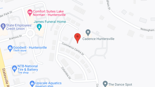 Map of the neighborhood around Arbor Ridge at Huntersville