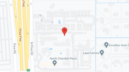 Map of the neighborhood around North Chandler Place