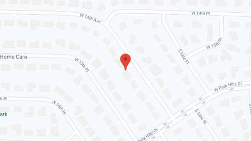 Map of the neighborhood around A.J.A.N AFH