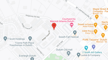 Everleigh Duluth in google map