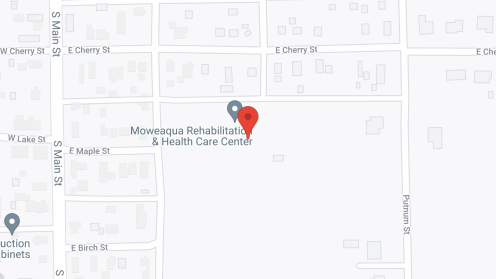 Map of the neighborhood around Moweaqua Senior Living