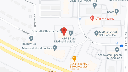 Map of the neighborhood around Broadwell Senior Living