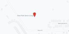 River Park Senior Living in google map