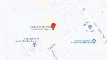 Lakewood Senior Living in google map