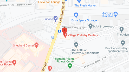 Map of the neighborhood around Heartis Buckhead