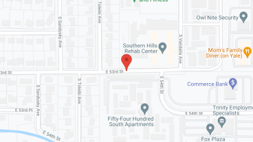 Southern Hills Independent Living in google map