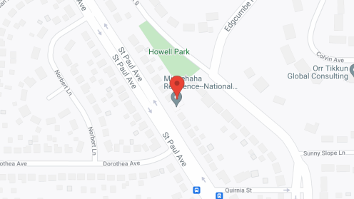 Map of the neighborhood around Peaceful Home Assisted Living