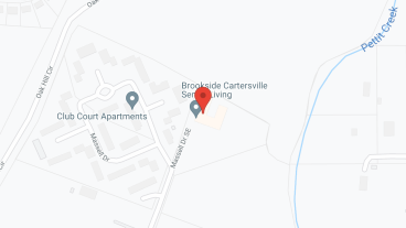 Brookside Cartersville in google map