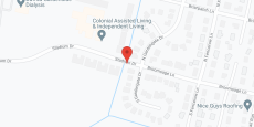 Colonial Senior Living in google map