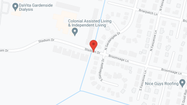 Colonial Senior Living in google map