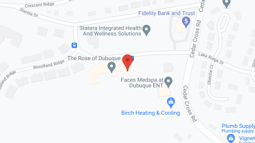 The Rose of Dubuque in google map