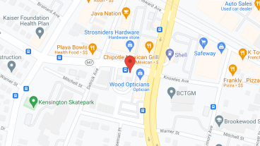 Modena Reserve at Kensington in google map