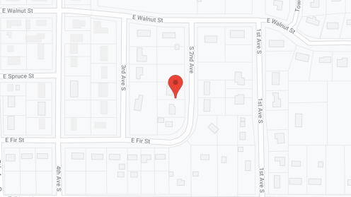 Map of the neighborhood around Rolling Meadows of Strum