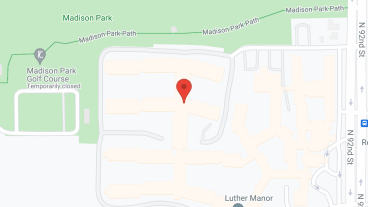 Luther Manor Courtyards in google map