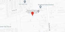 Redwood Santa Rosa in google map
