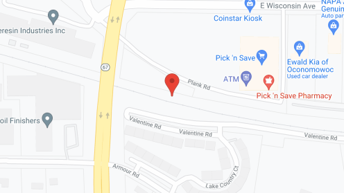 Map of the neighborhood around Towner Crest