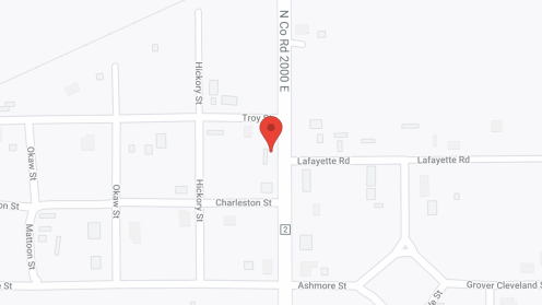 Map of the neighborhood around Cougill Senior Apartments