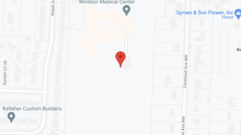 Map of the neighborhood around The Colonies at Windsor