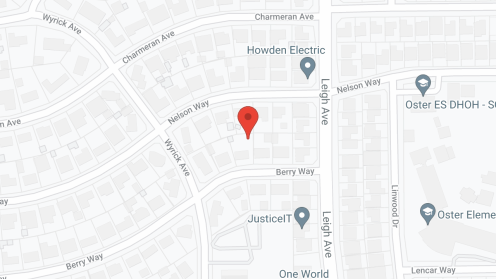Map of the neighborhood around Belmont Village Los Gatos