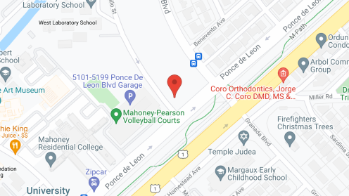 Map of the neighborhood around Belmont Village Coral Gables