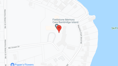 Map of the neighborhood around Fieldstone Rolling Bay and Fieldstone Memory Care