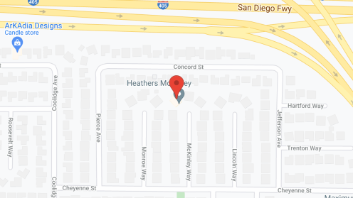 Map of the neighborhood around The Heathers - McKinley
