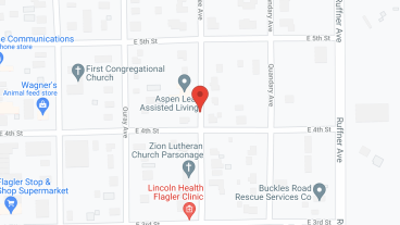 Aspen Leaf Assisted Living Residence  in Flagler in google map