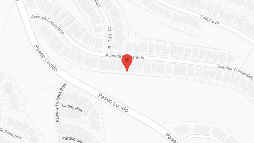 Map of the neighborhood around Silvergate Rancho Bernardo