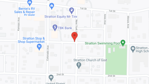 Map of the neighborhood around Aspen Leaf Assisted Living Residence in Stratton