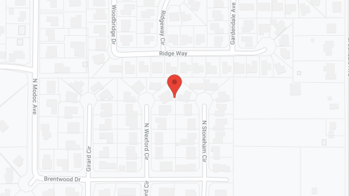 Map of the neighborhood around Weatherly Court