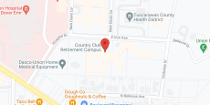 Country Club Retirement Center at Dover in google map