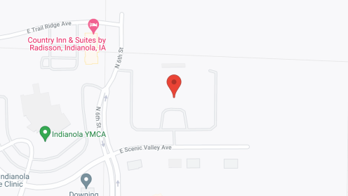 Map of the neighborhood around Connect55 Plus Indianola