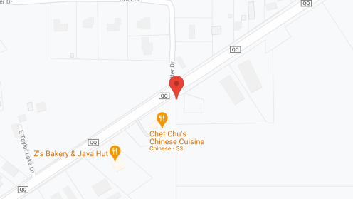 Map of the neighborhood around Park Vista - Waupaca
