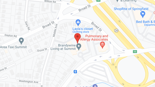 Map of the neighborhood around Brandywine at Summit